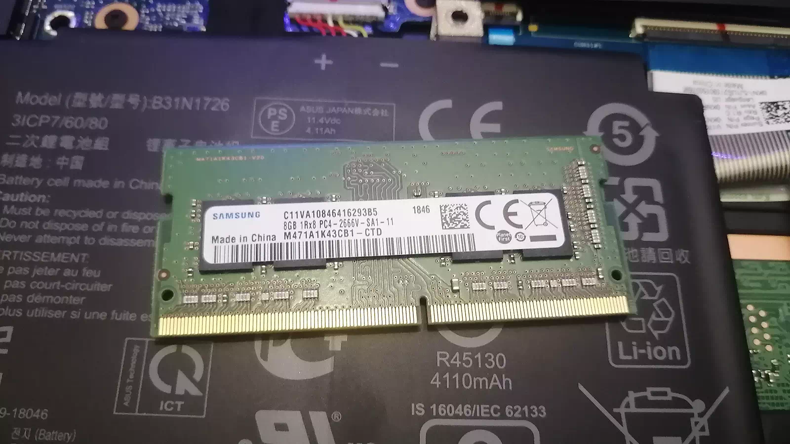 комплектующие ASUS TUF FX505GE комплектующие ASUS TUF FX505GE