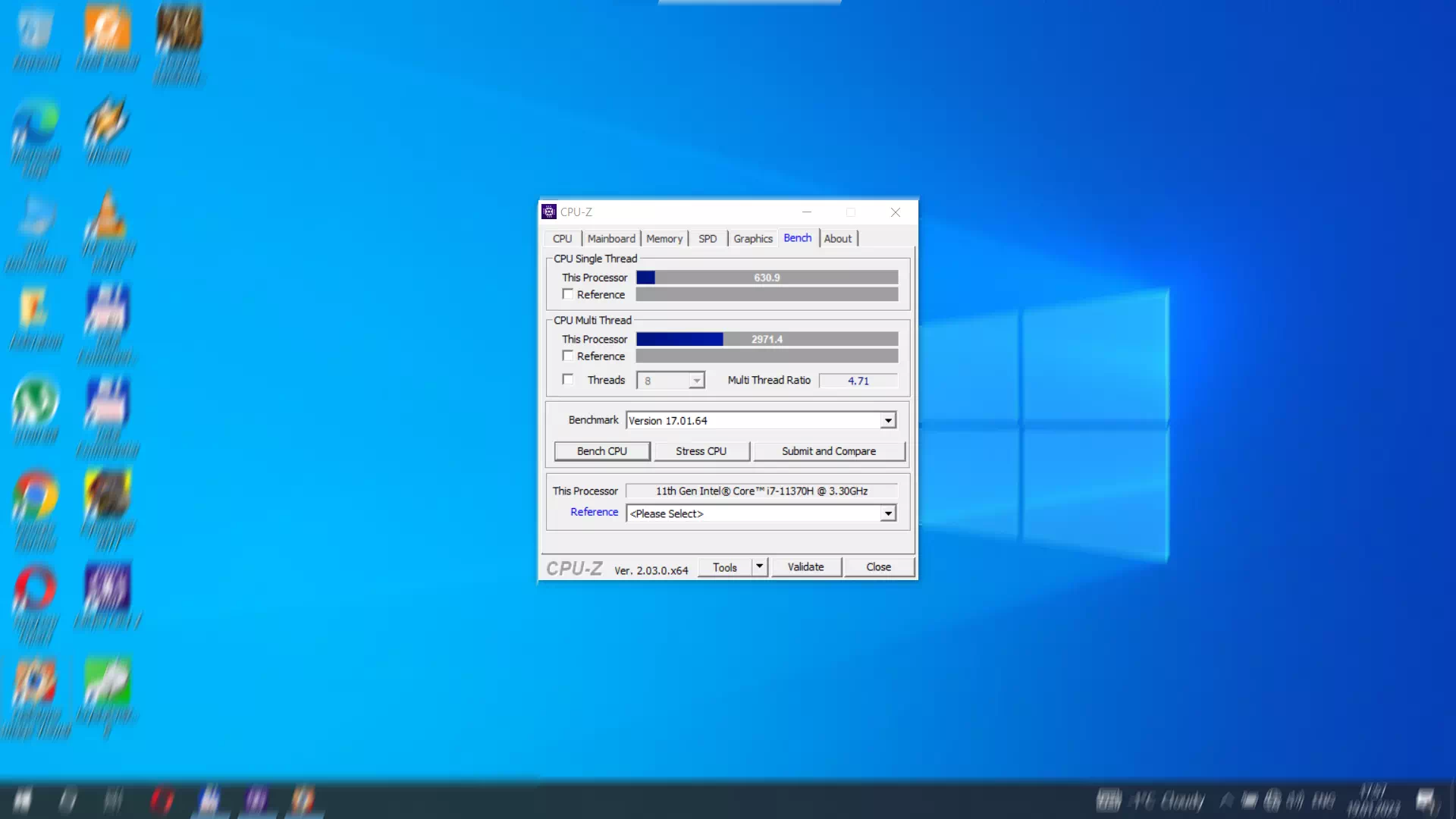 результаты Asus Dash F15 FX516P в CPU-Z результаты Asus Dash F15 FX516P в CPU-Z